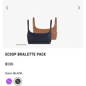 FENDI x SKIMS Scoop Bralette Pack - Large